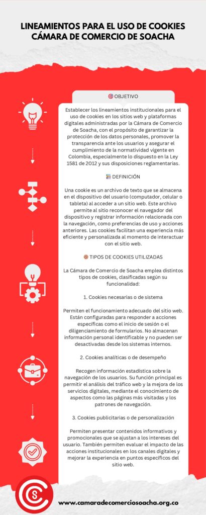 thumbnail of LINEAMIENTOS PARA EL USO DE COOKIES CÁMARA DE COMERCIO DE SOACHA