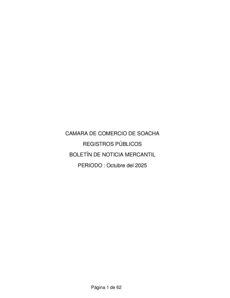 thumbnail of Noticia mercantil Octubre